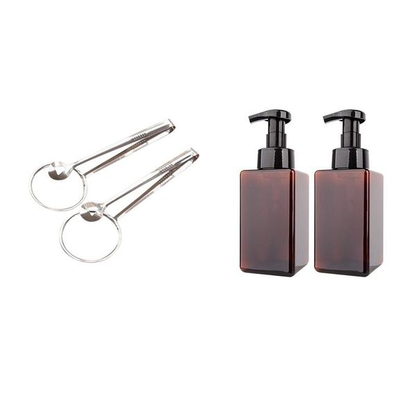 

liquid soap dispenser 2pcs filter spoon with clip foaming