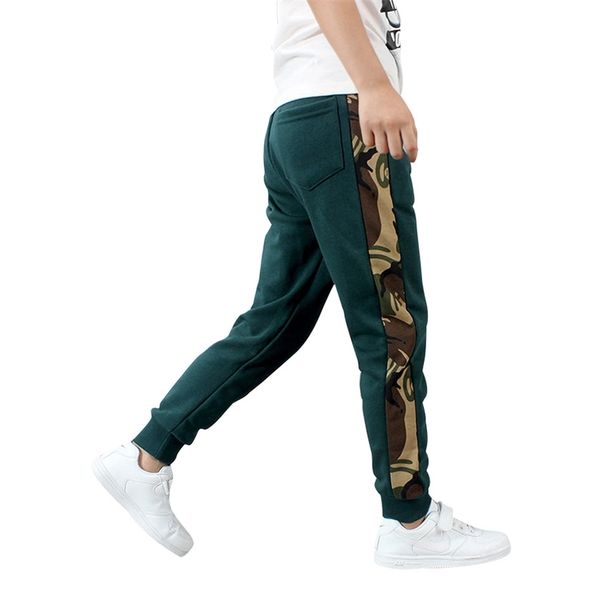 

boys sport pants camouflage children teenage sports trousers casual for boy 6 8 10 12 14 year 210528, Blue