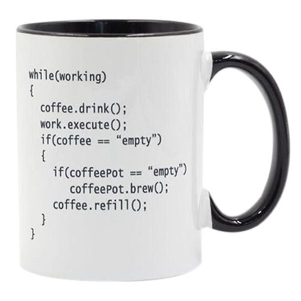 

mugs coffee++ program for programmers coffee mug ceramic cup color handle colour inside gifts