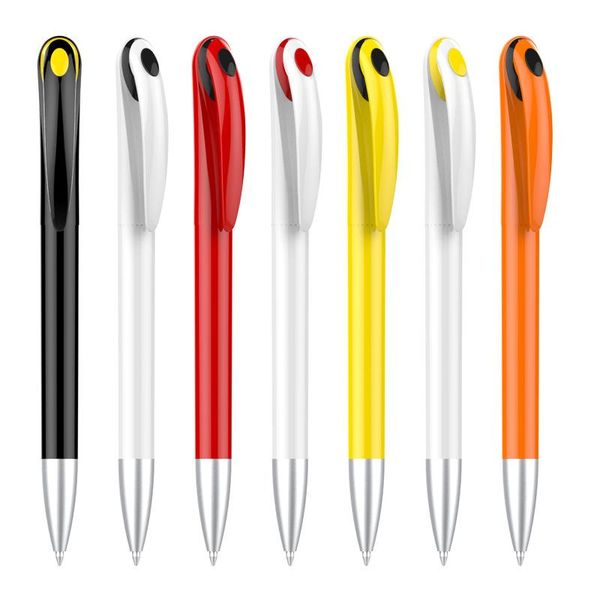 

ballpoint pens luxury colorful 1.0mm blue ink pen for writing school office business supplies signature stationery, Blue;orange