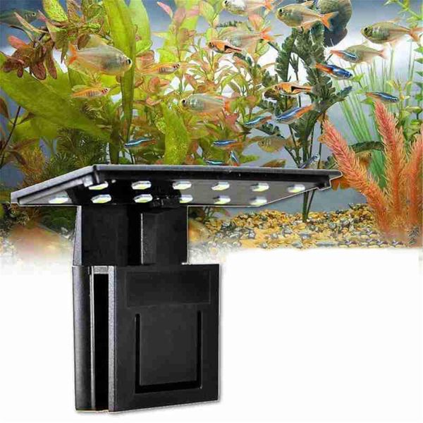 

downlights 5w ultra thin aquarium led light bright clip-on lighting lamp 12 leds for fish tank