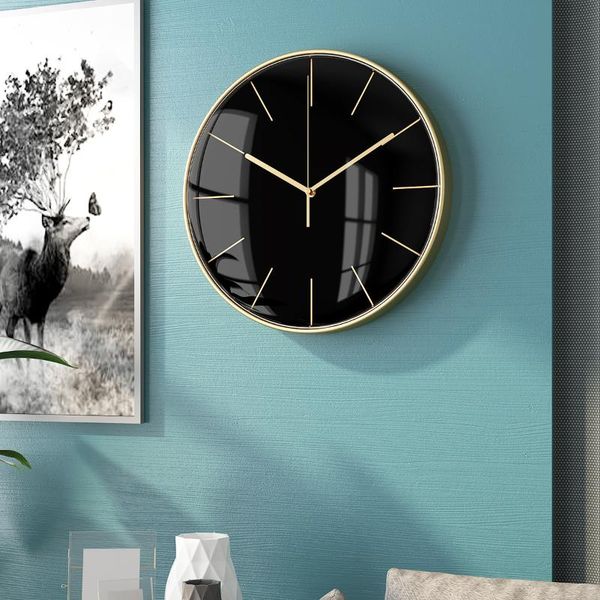 

[12 inches 30cm] digital scale mute clock simple creative living room wall watch clocks