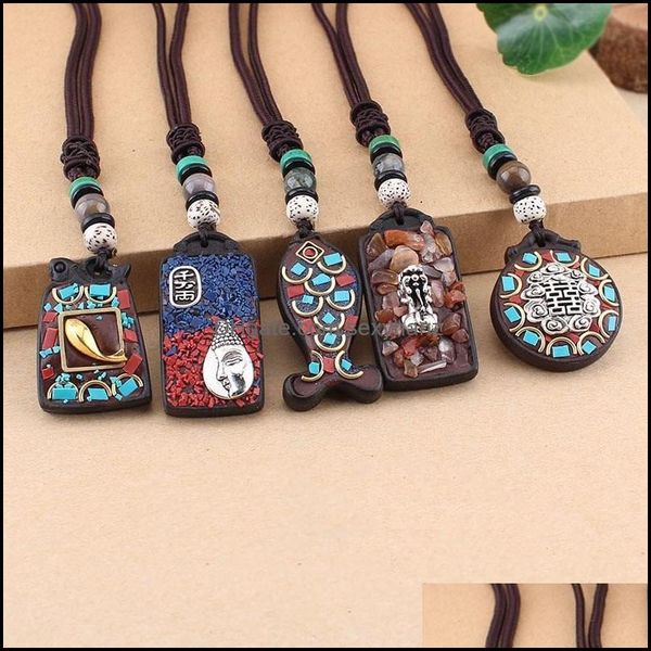 

& pendants jewelry pendant necklaces national ebony nepal sweater amet chain wood elephant god buddha long necklace woman kallait gem crysta, Silver