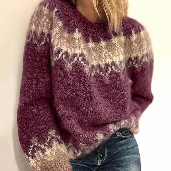 

women's sweaters women autumn winter long sleeve o neck knitted sweater warm soft loose pullover plus size 4 color 84a0, White;black
