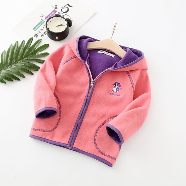 

2021 winter christmas new children jacket boy hooded jacket boys and girls autumn zipper sweater baby kids coat 1 to 8 years, Blue;gray