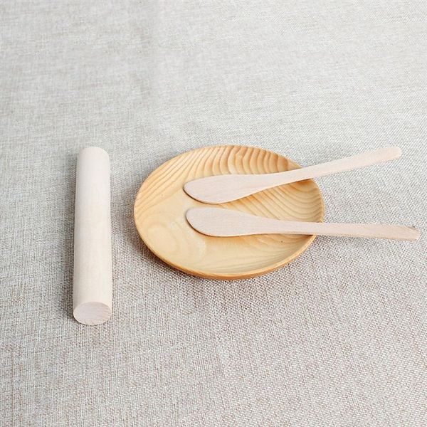 

nature lotus wood rolling pin dumplings dough roller ganmian stick roll pins & pastry boards