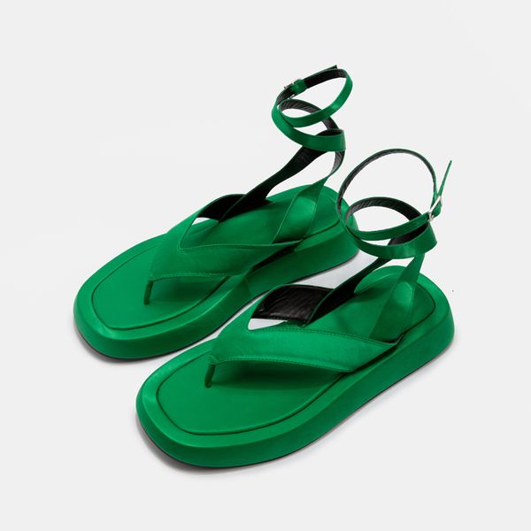 

plana platfotm sandÃ¡lias femininas sandals verÃ£o boÃªmio praia flip flops apartamentos sandalias mujer tornozelo-wrap gladiador zszp, Black