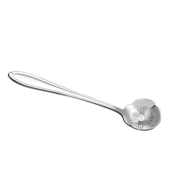 

spoons stainless steel tea flower coffee for drinking decorative tableware (sakura)