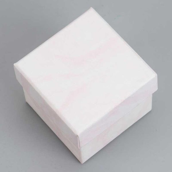 

gift wrap 2pcs jewelry box case storage organizer ring earring packing party for valentine's day girl's wrapping boxes
