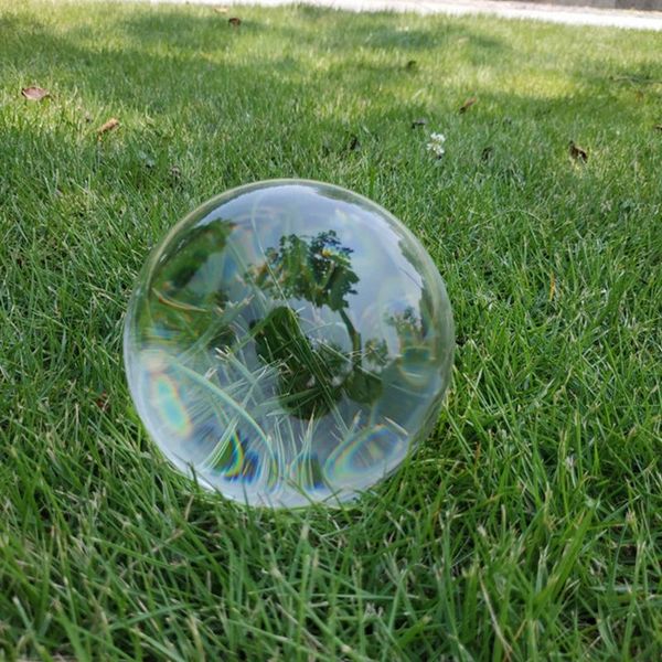 

novelty items 70mm crystal pography prop meditation juggling glass sphere display