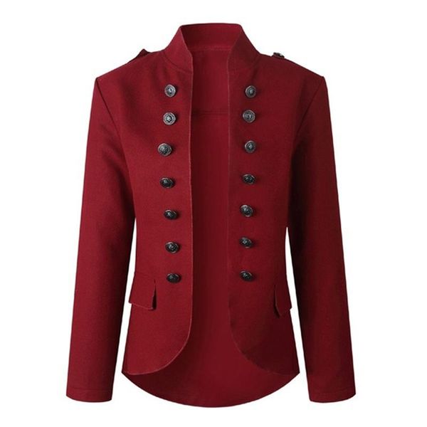 

women's jackets autumn jacket women korean cape office woman casual female fashion button suit long sleeve, Black;brown