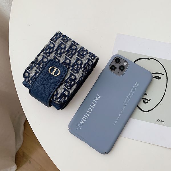 

mini cosmetic bag with mirror, red bag mouth simple modern women's cosmetic small medium purse