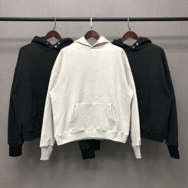 

men's casual shirts essentials of god 7th collection solid hoodies women's oversize hip hop sweatshirt hoodie pullover hooded f3xf, White;black
