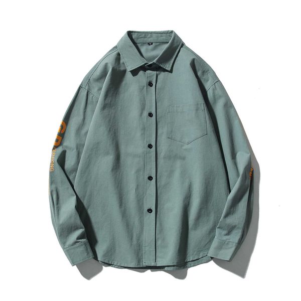 

men's polos casual brand green black shirts long sleeves spring autumn plus oversize m-5xl aap0, White;black