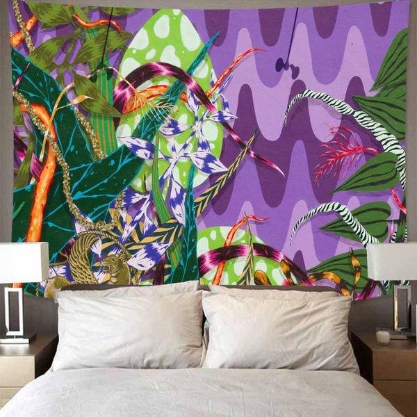 

tapestries botany tapestry wall hanging bohemian art decorative background for living room bedroom