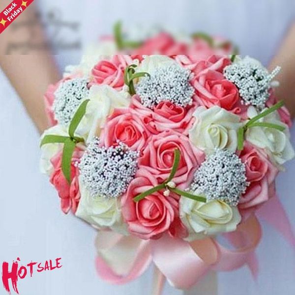

wedding flowers bride holding flowers,romantic colorful 's bouquet,red pink blue and purple bridal bouquets\purple