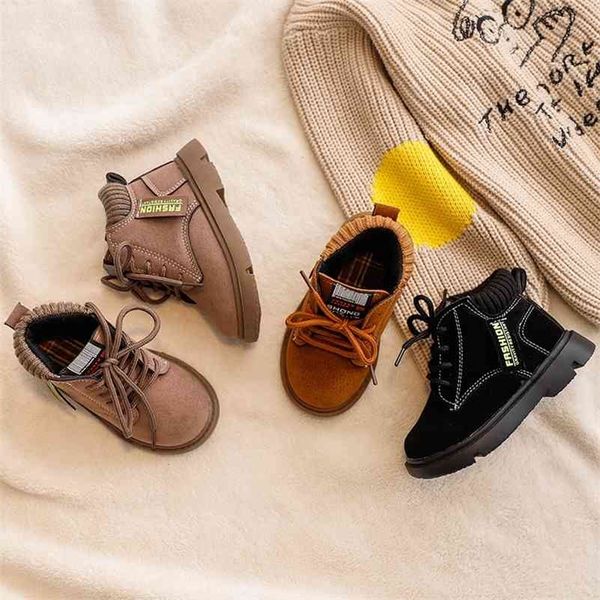 

baby fashion sneakers autumn winter baby boys shoes girls martin boots children shoes sneakers boy girl snow boot boy sneakers 210326