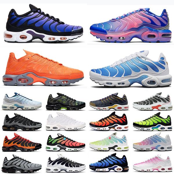 

2022 tn plus mens outdoor shoes pink sea triple black white red voltage purple usa lemon lime bumblebee be true trainers sports sneakers