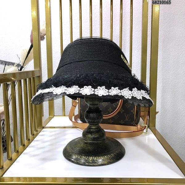 

21ss women hats designer cap dress hat hats new caps sell new caps straw hat spring and summer series of empty caps, Blue;gray