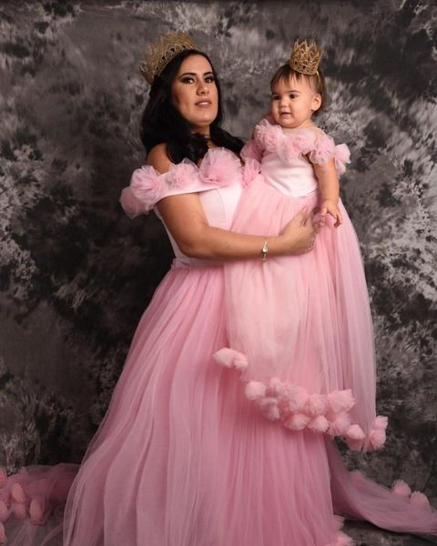 

girl's dresses 2021 pink flower girl sheer neck hand made flowers little wedding communion pageant gow, Red;yellow