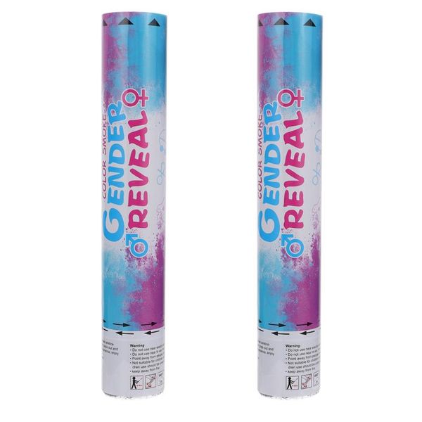 

party favor 2pcs handheld confetti spray tubes baby gender reveal poppers supplies