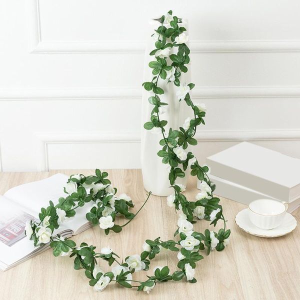 

decorative flowers & wreaths multifunction el office garden decoration wedding party flower rattan decor home room arrangement