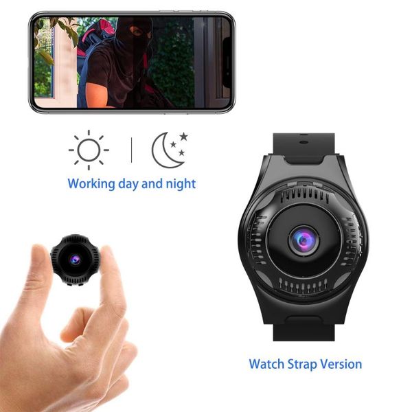 

cameras 4k camera mini wifi camrea ir night vision led video camcorder motion detection cam hd 1080p 160 ° wide angle wireless sport