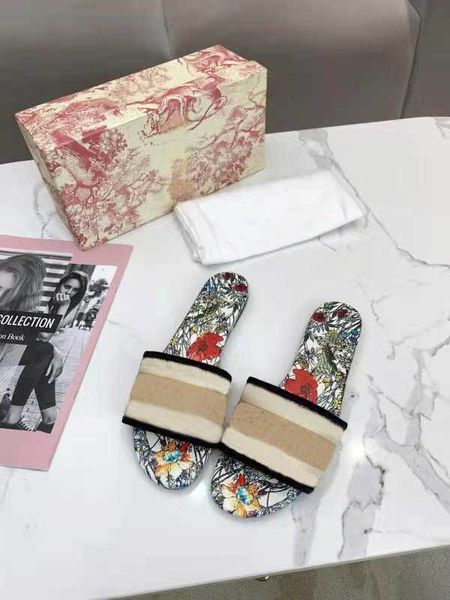 

designer bagswomen slippers 21ss geometric slipper casual style breathable shoes high street elements ladies outdoorwear designers sasndals, Black
