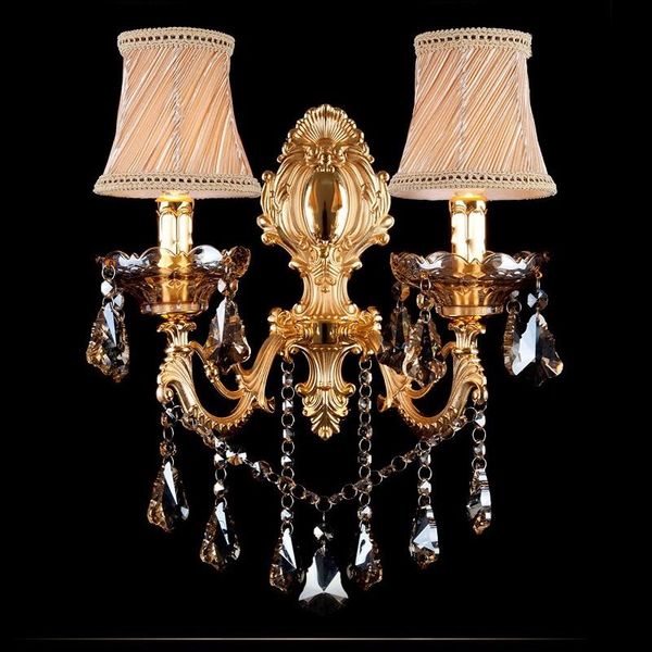 

wall lamps fashion crystal lamp sconce light candle stair bedroom bedside mirror
