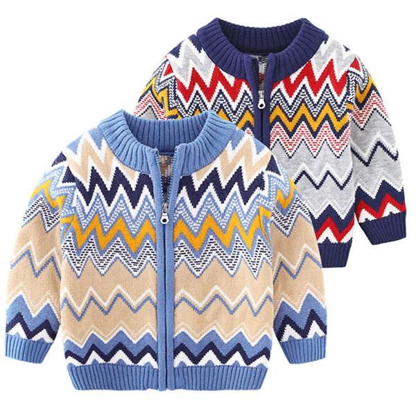 

cardigan children's baby knit sweater jacket, Blue