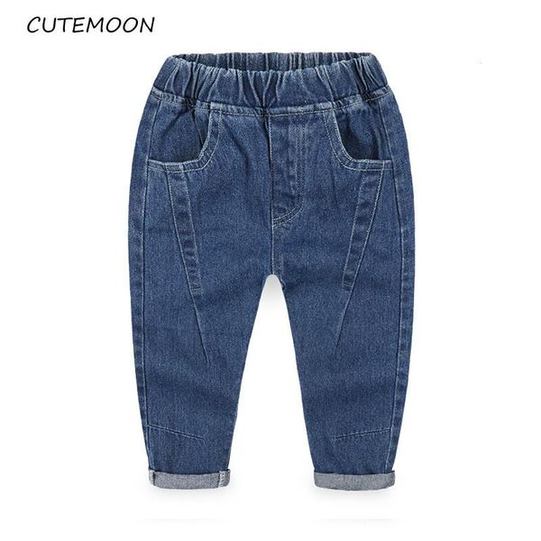 

trousers boys' autumn korean style baby pants kids spring jeans boys children's denim 2-6y, Blue