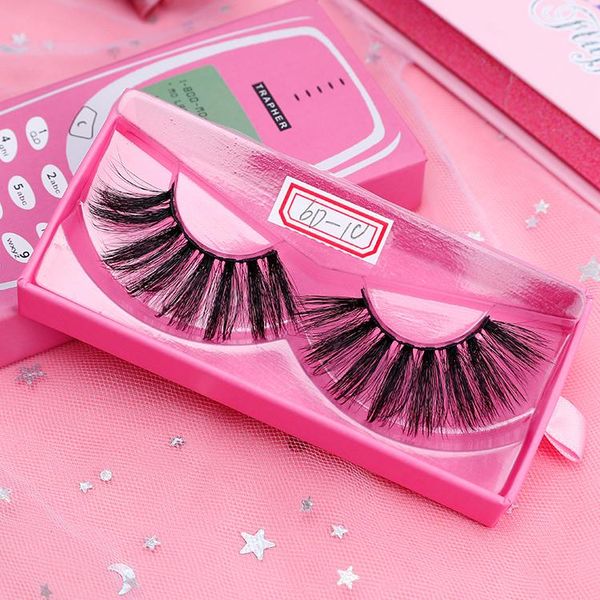 

false eyelashes 6d faux mink eyelash extension dramatic volume lashes