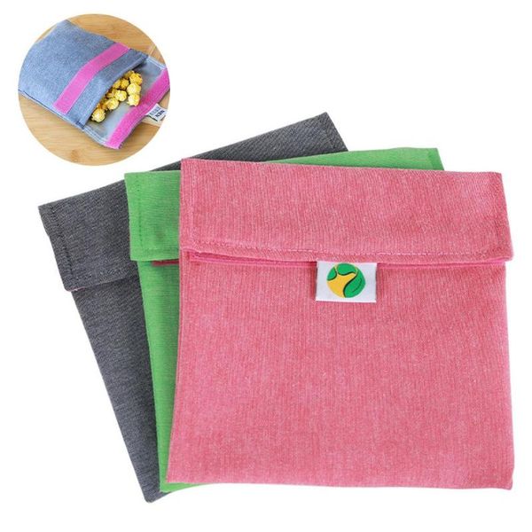 

sandwich snack bag reusable washable lunch multifunctional fruit storage pouch container for parent-child school work travel bags