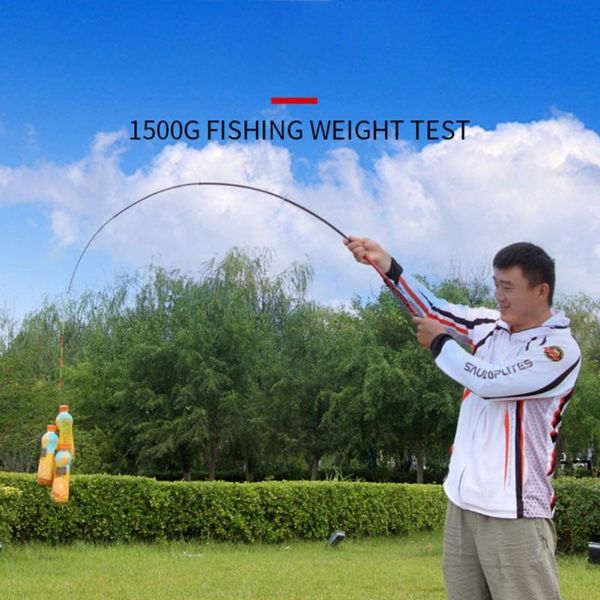 

1.5m-3m portable fishing rod carp feeder hard frp carbon fiber boat rods