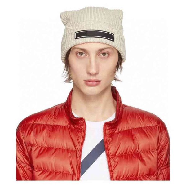 

monestier de clermont french italian luxury designer wool knit monc hat couple winter fashion and warm multicolor, Blue;gray