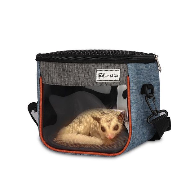 

Portable Hamster Bag Little Pet Squirrel Hedgehog Golden Bear Honey Glider Go Out Small Carrier Bags Animal Supplies