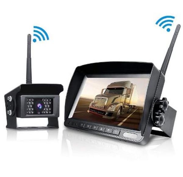 

cameras 7 inch tft monitor wireless camera outdoor water-proof