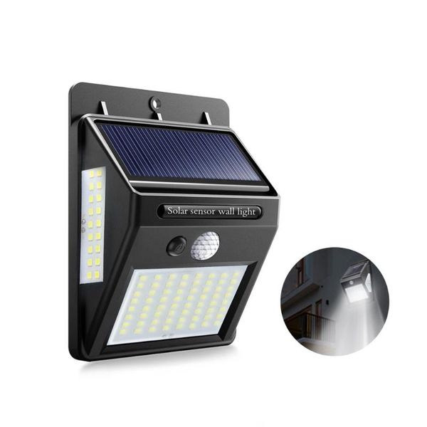 

wall lamps 100 leds solar lamp pir motion sensor led energy saving night light modern home toilet wc outdoor garden street lighting