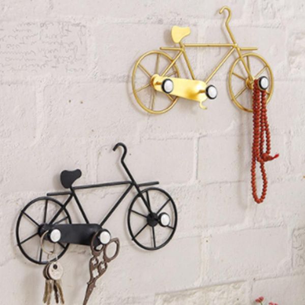 

hooks & rails sundries hook decoration hallway coat hat storage bicycle wall hanging creative household key holder decor