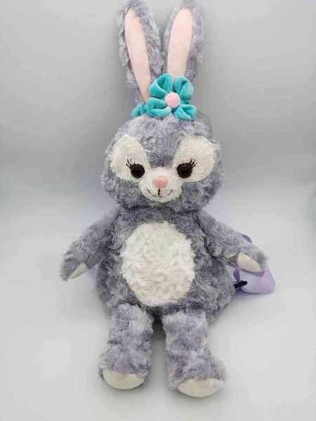 

bags backpack cartoon cute creative three-dimensional rabbit ballet stella plush, Black;red
