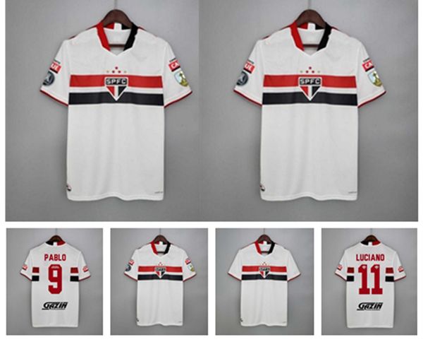 

20-21 sao paulo soccer jersey igor gomes dani alves football j ersey brenner luan pablo luciano camisa de, Black;yellow