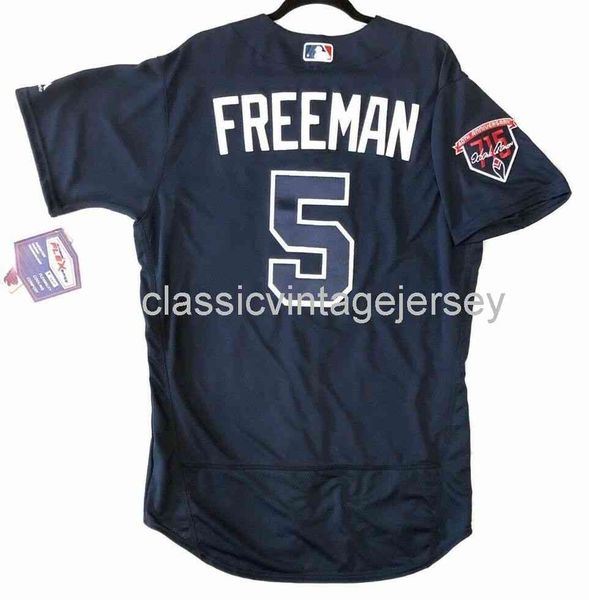 

men women kids freddie an flex base jersey embroidery new baseball jerseysxs-6xl, Black
