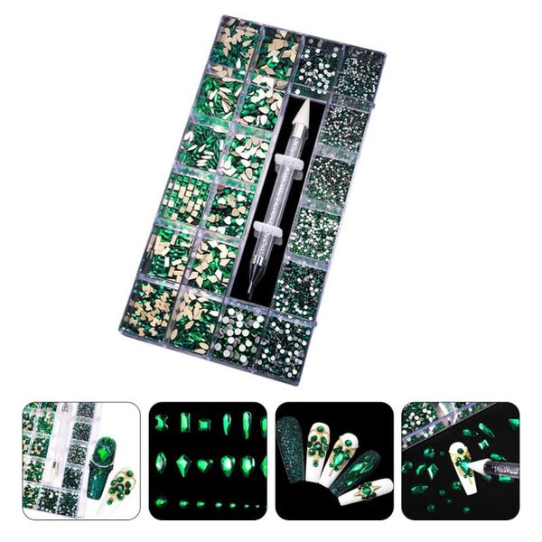 

nail drill & accessories 1 set of shinny art studs charms with diamond painting pen
