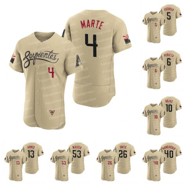 

4 ketel marte serpientes diamondbacks 2021 city connect jersey madison bumgarner nick ahmed pavin smith eduardo escobar david peralta josh r, Blue;black