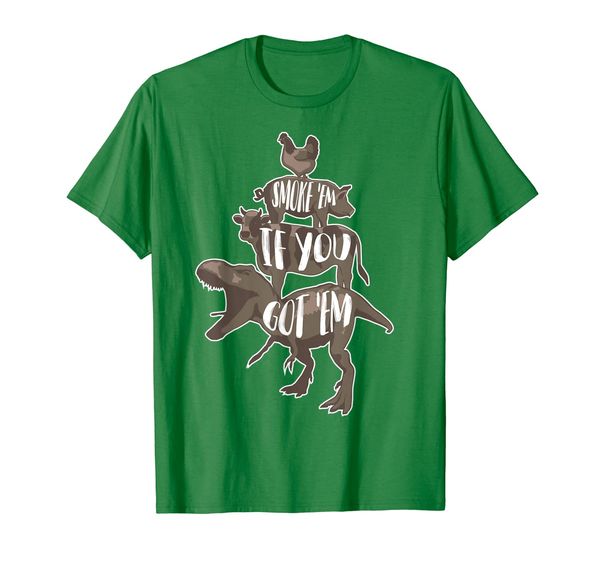 

cool smoke 'em if you got 'em t-shirt for grilers smokers, White;black