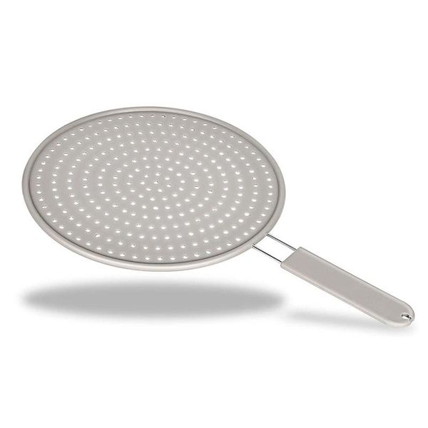 

storage baskets silicone splatter screen for frying pan,grease guard,cooling mat,drain board and strainer,resistant pan cover