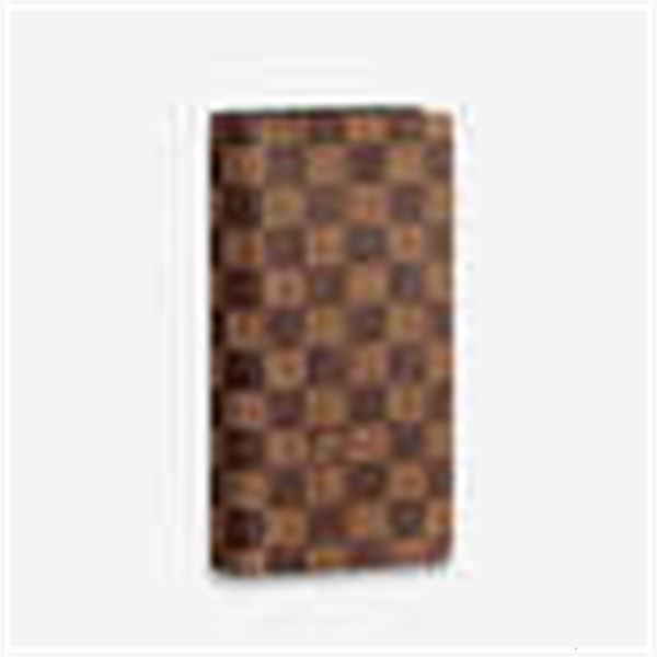 

designer luxury n60017 brazza wallet leather long wallets chain wallet pouches key card holders cases purse clutches evening