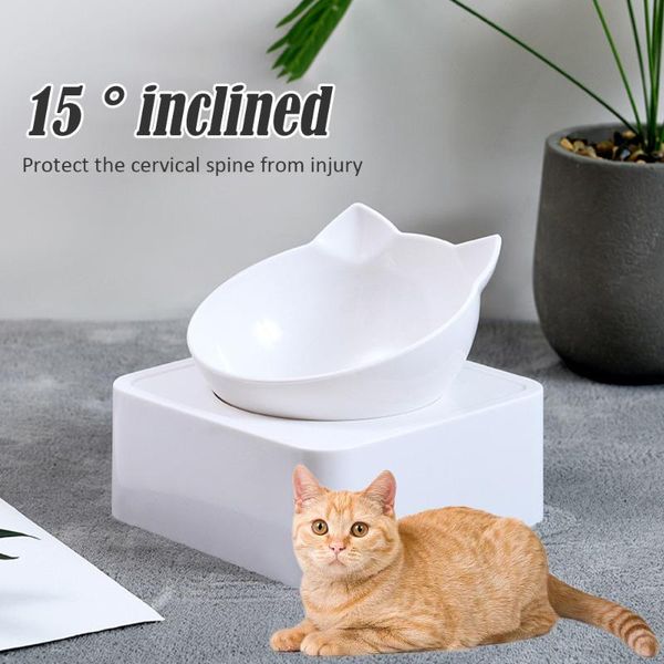 

cat bowls & feeders bowl 0-30Â°adjustable tilted pet feeder water with detachable elevated stand supplies for dog