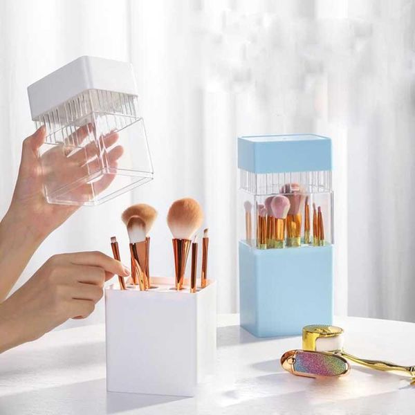

storage boxes & bins make up brush holder organizer for cosmetic makeup organizers box pen lipstick pencil rack nail polish