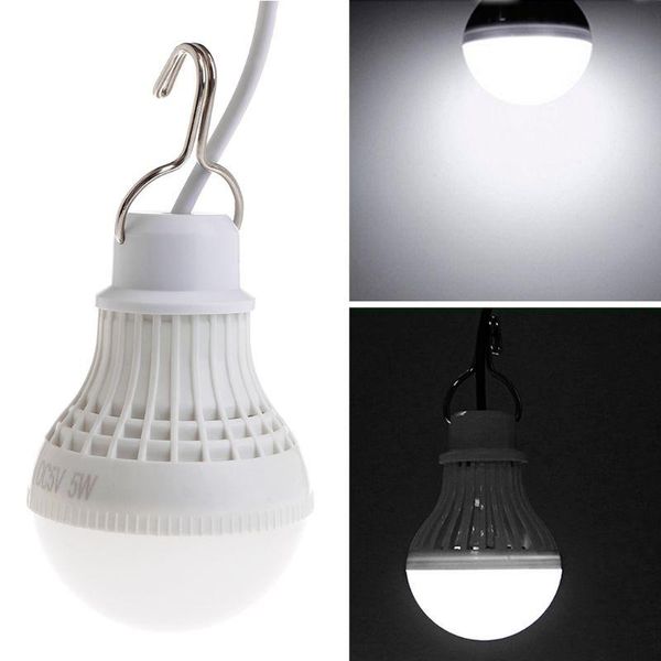 

10 led energy saving usb bulb light camping home night lamp hook switch g32a bulbs